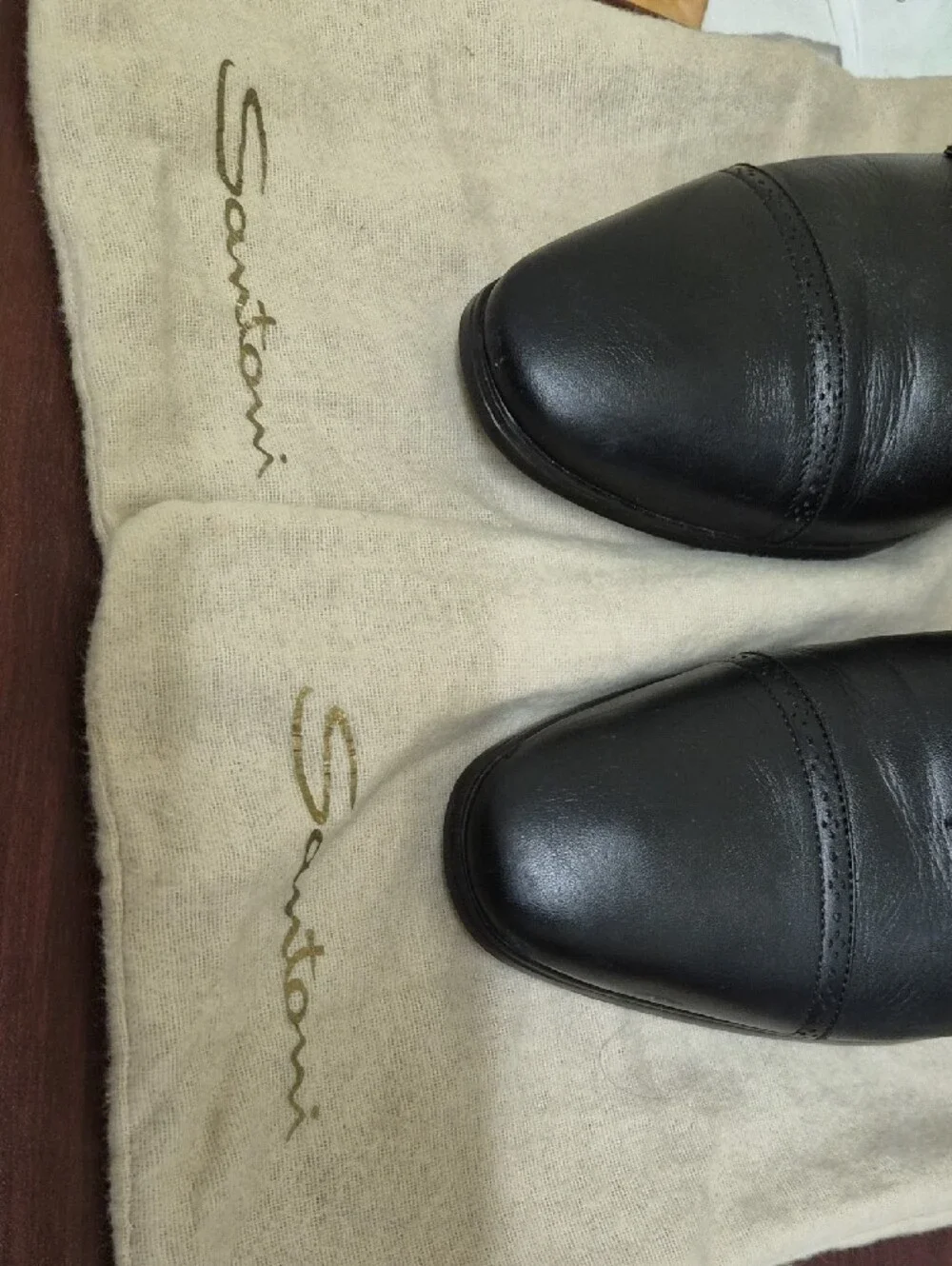 Santoni elegant black